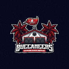 Buccaneers Garage Door