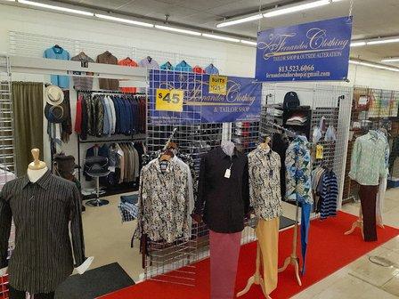 Fernando's clothing and tailor shop.