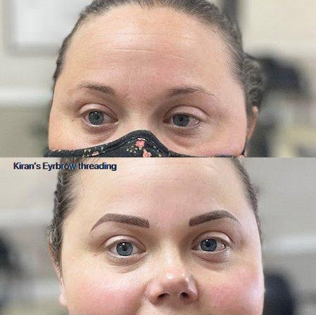 Kiran's Eyebrow Threading