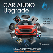 L.D. electric service for cars led lights installation