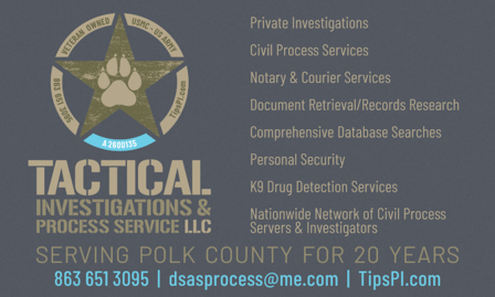 David E Watwood Investigations and Process Servers