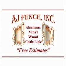 AJ Fence | Fence Contractor Aluminum, Vinyl, Wood & Chain Link