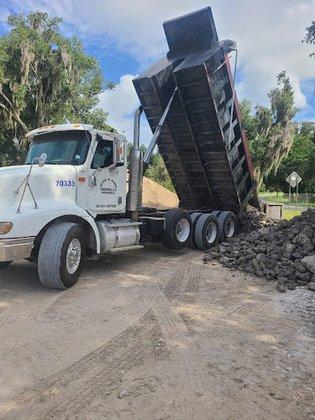 Dump truck services Reyes and Hance trucking llc