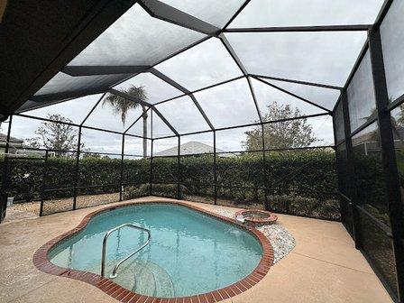 Erick Rescreening & Pool Cage painting