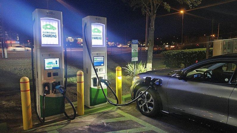 EV Connect Charging Station