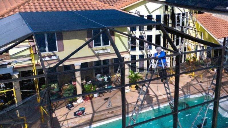 New Model Rescreening and Painting Corp | Pool Cage Solutions