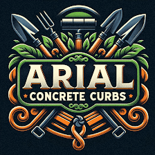 Arial Concrete Curbs