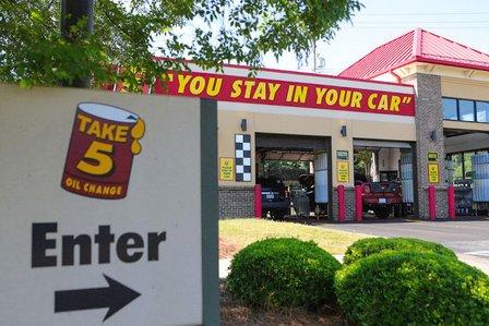 Take 5 Oil Change