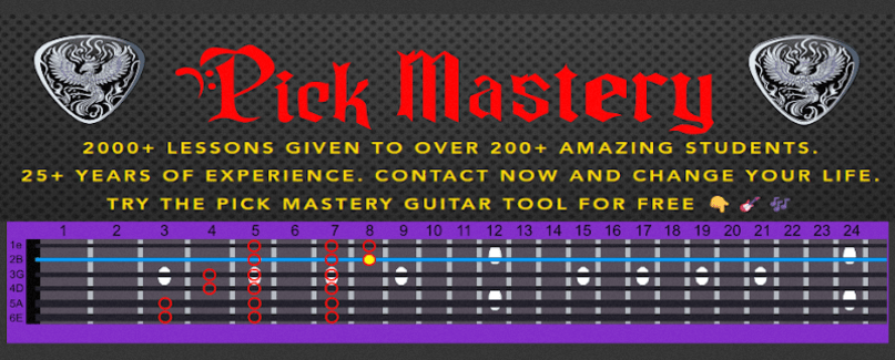 Pick Mastery Guitar Lessons