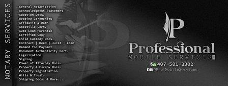 Professional Mobile Services, LLC