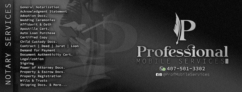 Professional Mobile Services, LLC