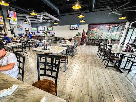 Food Hall Vietnamese Pho Japanese Hibachi Boba