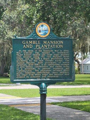 Gamble Mansion Sugar Mill