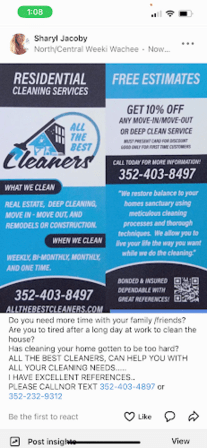All the best cleaners llc.