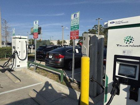 EV Connect Charging Station