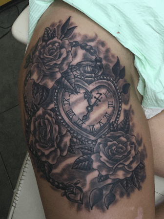 timequake tattoo and gallery