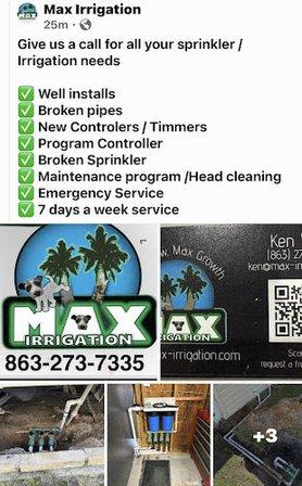 Max Irrigation