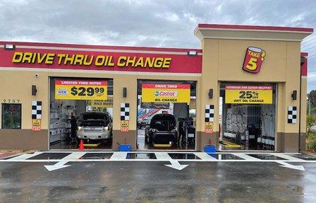 Take 5 Oil Change