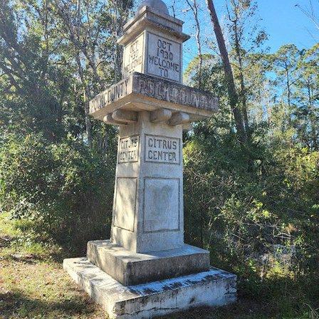 Polk County Citrus Center Monument