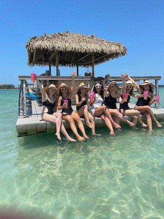 Low Tide Tours Tiki Boat