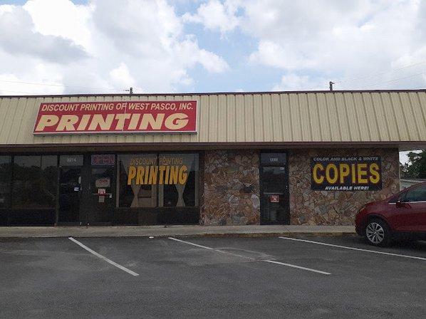 Discount Printing Of West Pasco , Inc.