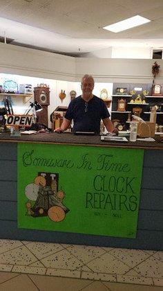Somewhere in time clock repair