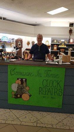 Somewhere in time clock repair