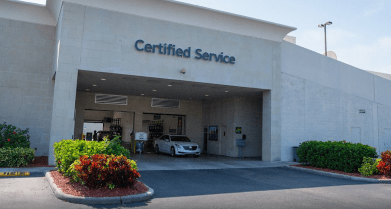 Coast Cadillac Port Richey Service Center