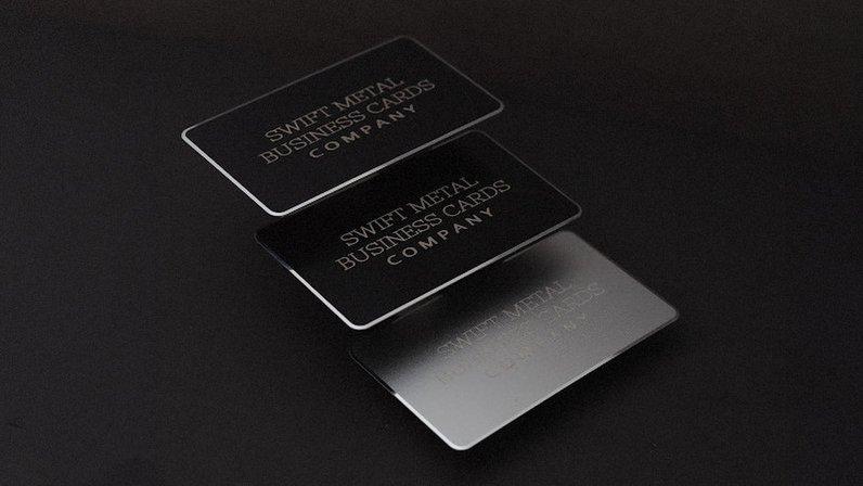 Swift Metal Business Cards