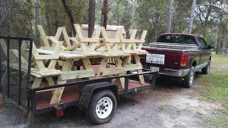 Bearman's Picnic Tables & Swings