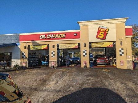 Take 5 Oil Change
