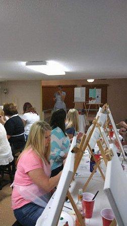 Artistic Retreat Therapy and Paints and Pints