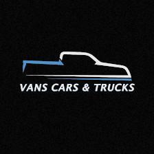 Vans Cars and Trucks