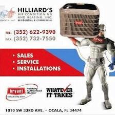 Hilliard's Air Conditioning & Heating Inc