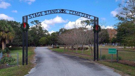 Stage Stand Cemetery Historical Marker