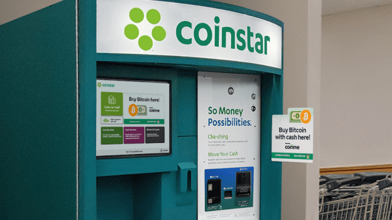 Coinstar Kiosk – Bitcoin ATM