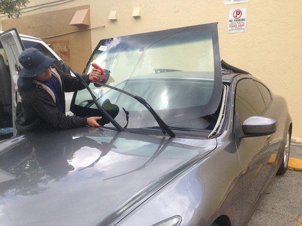 Sunny shine auto glass