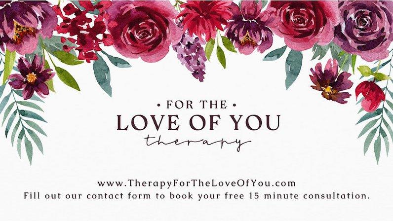 For the Love of You Therapy for Teens and Young Adults