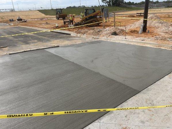 Gulf High School Student Parking Lot