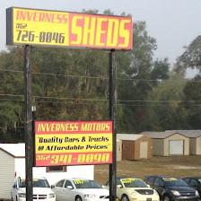 Inverness Sheds/ Carolina Carports Dealer