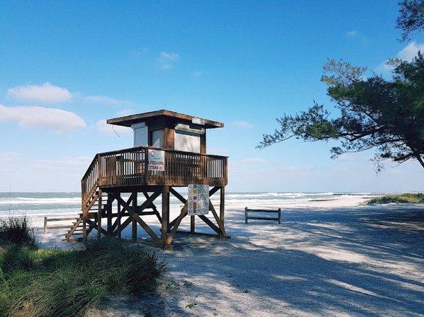 Coquina Beach Lifeguard Tower #7