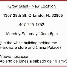 Grow Giant Hydroponics Supplies & Organic Gardening Hydro Store
