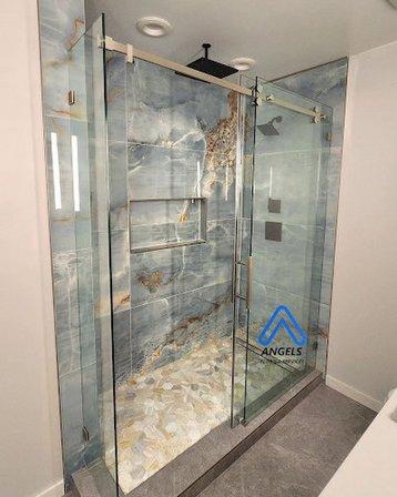 Angels glass shower doors