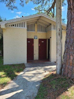 Public Restrooms & Outside Shower