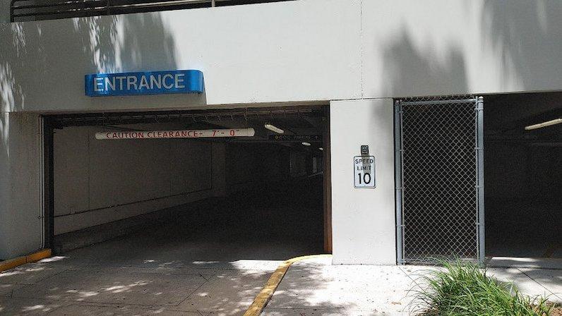 Waldemere Medical Plaza parking garage.