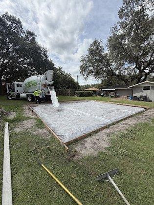 Caw Foundation construction