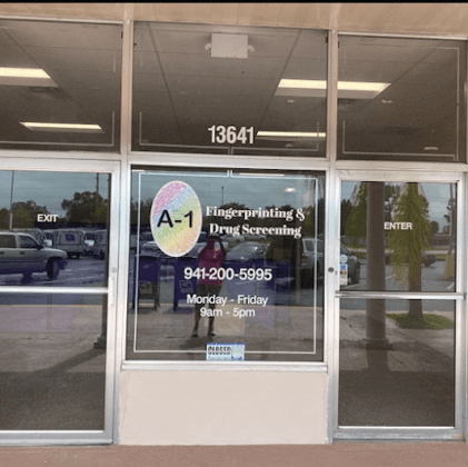 A-1 Fingerprinting and Drug Screening