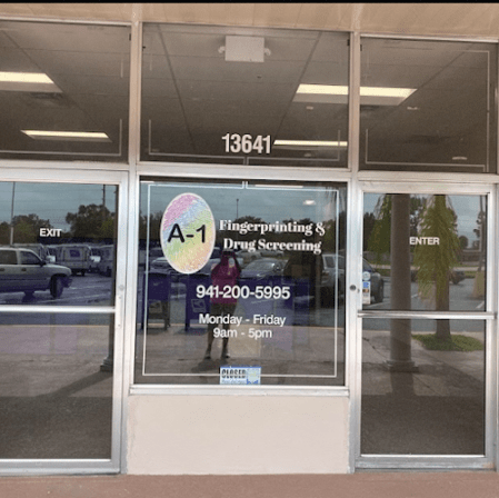 A-1 Fingerprinting and Drug Screening