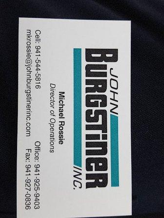 John Burgstiner, Inc.