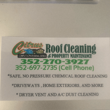 Citrus Roof Cleaning & Property Maintenance